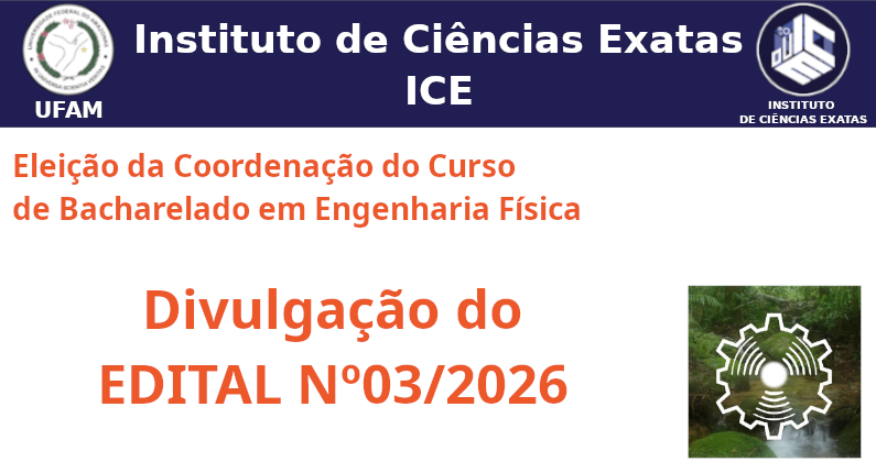 Eleição da Coordenação do Curso de Bacharelado em Engenharia Física